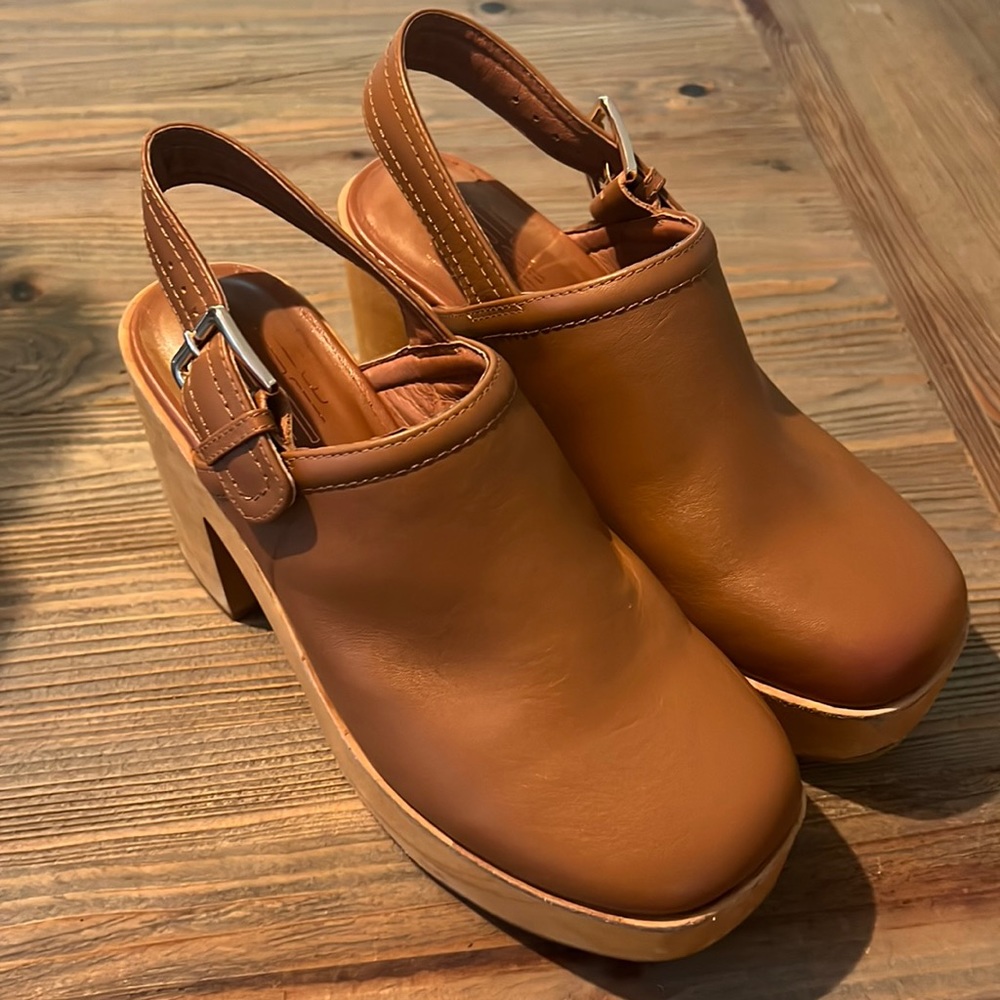Charlotte Stone Bonnie Clogs Color Luggage 7